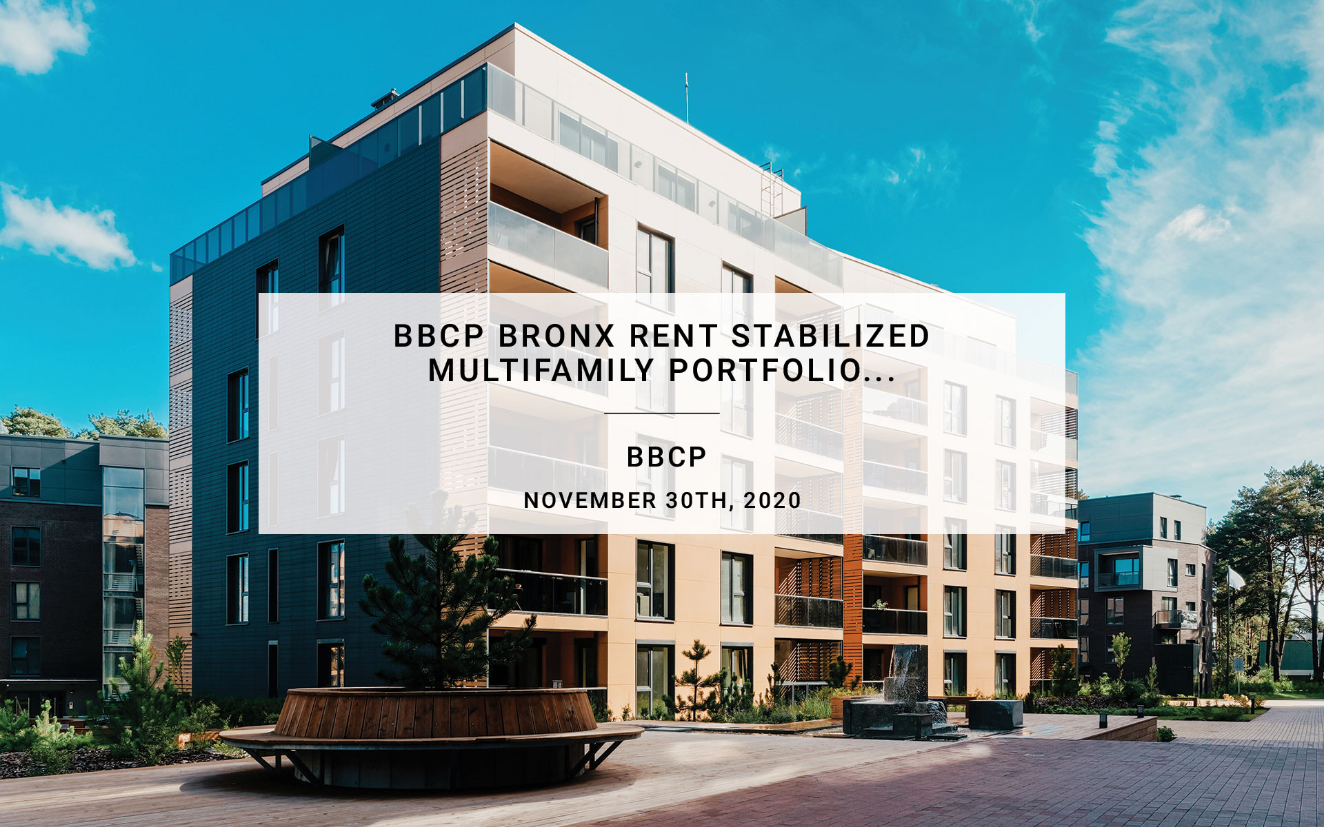 BBCP Bronx rent-stabilized multifamily portfolio nabs $186M loan | BBCP