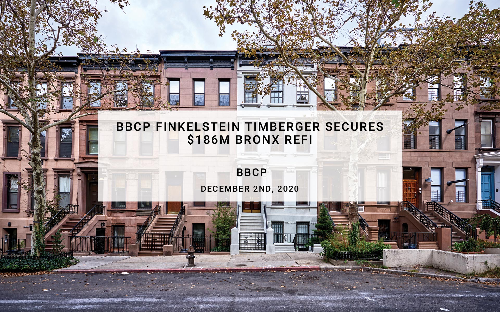 Finkelstein Timberger Secures $186M Bronx Refi | BBCP